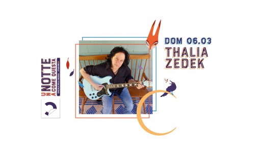 Domenica 6 marzo 2022 arriva Thalia Zedek live al Circolo della musica di Rivoli (To)